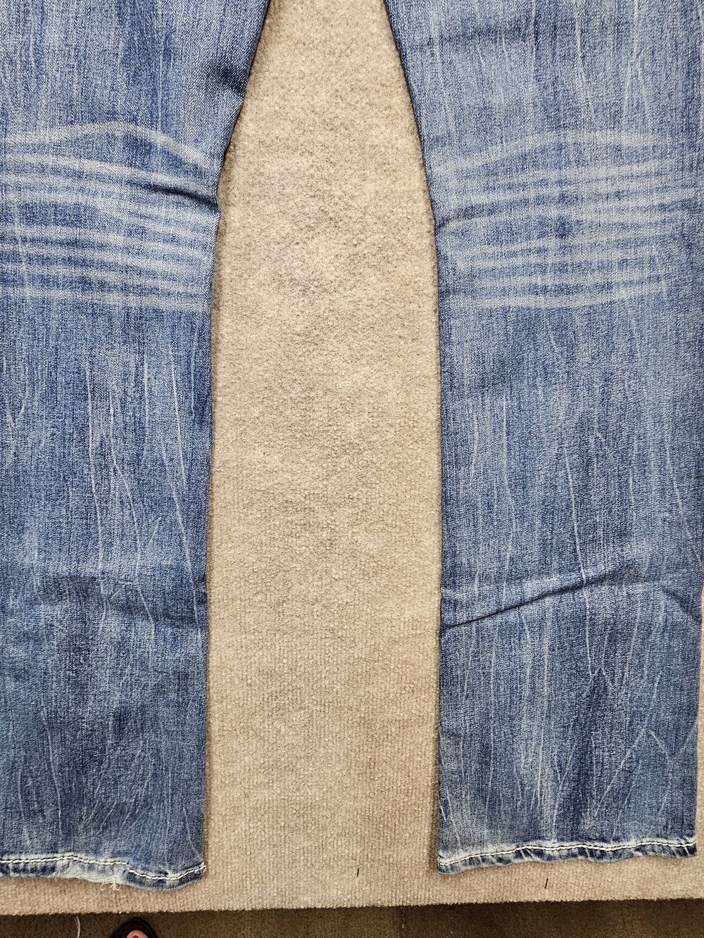 Shyanne Patriot Bootcut Jeans Womens 30L Blue Distressed Star Studded Y2K - Picture 12 of 13